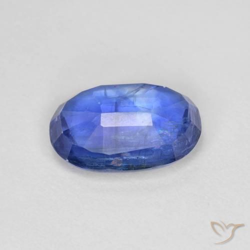Cianita Azul azur intenso natural de 2.65 ct, Ovalada, VS-SI