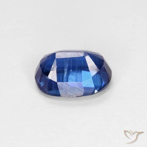Cianita Azul marino natural de 1.16 ct, Ovalada, VS-SI