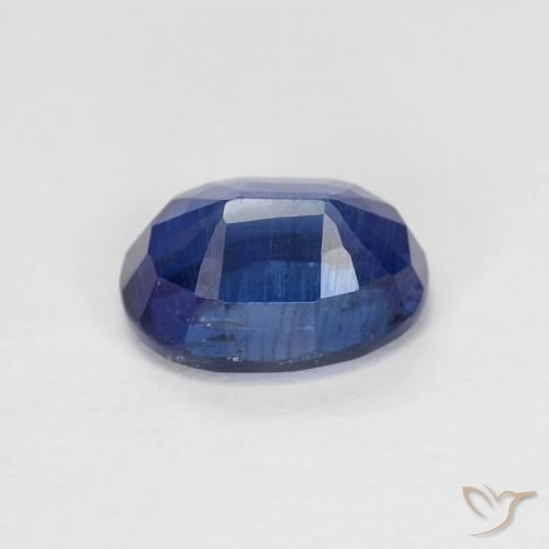 Cianita Azul marino natural de 1.31 ct, Ovalada, VS-SI