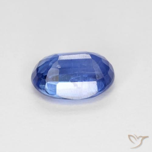 Cianita Azul oscuro natural de 1.06 ct, Ovalada, VS-SI