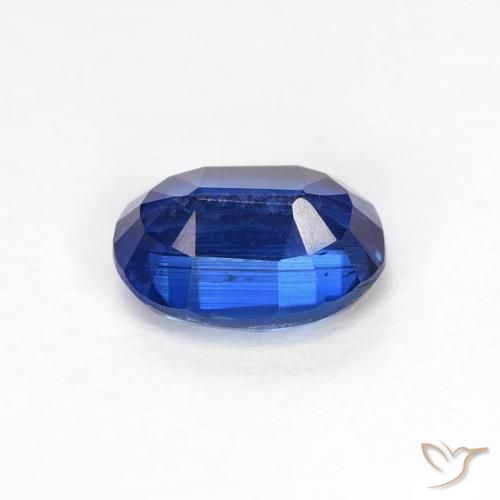 Cianita Azul marino natural de 1.18 ct, Ovalada, VS-SI