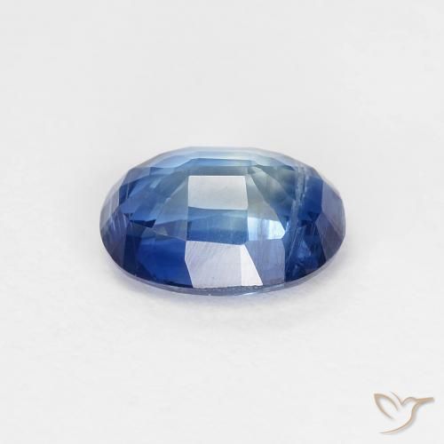 Cianita Azul marino natural de 1.15 ct, Ovalada, VS-SI