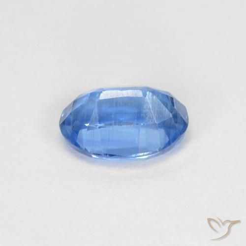 Cianita Azul medio natural de 1.09 ct, Ovalada, VS-SI