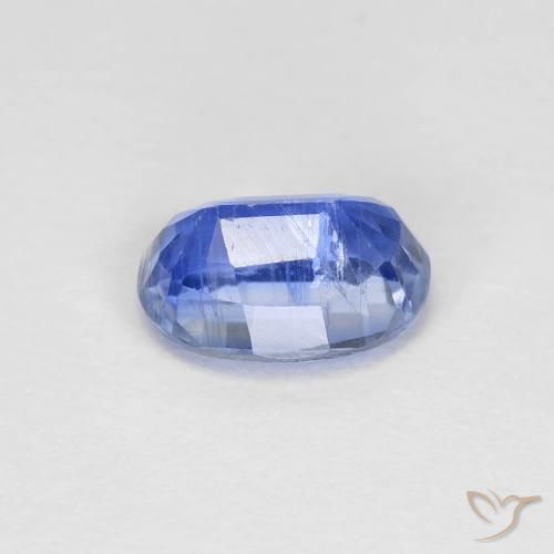 Cianita Azul oscuro natural de 1.07 ct, Ovalada, VS-SI
