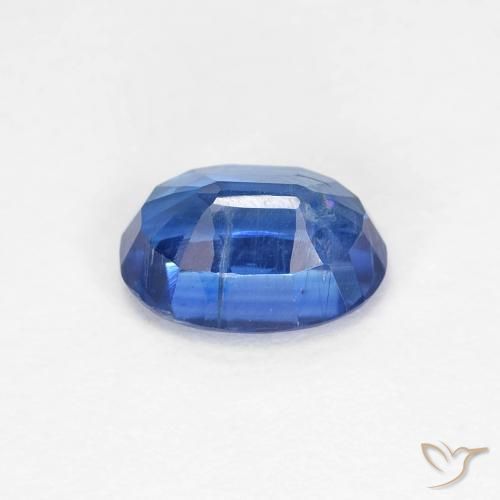 Cianita Azul marino natural de 1.20 ct, Ovalada, VS-SI
