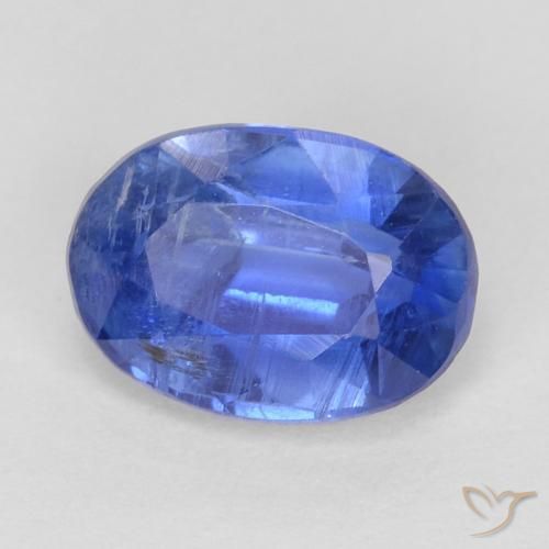 Cianita Azul marino natural de 1.09 ct, Ovalada, SI