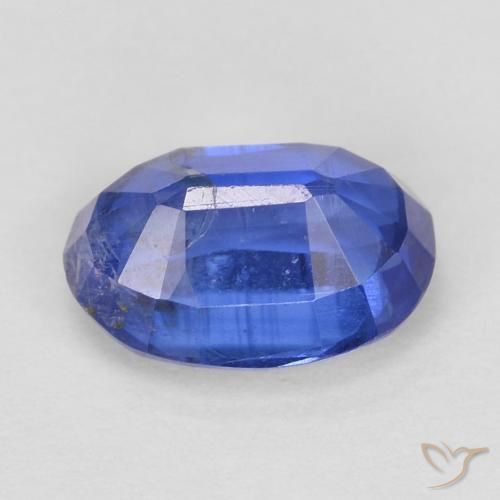 Cianita Azul marino natural de 1.09 ct, Ovalada, SI
