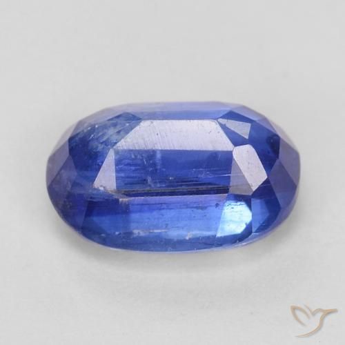 Cianita Azul oscuro natural de 1.13 ct, Ovalada, SI