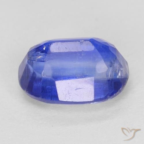 Cianita Azul azur intenso natural de 1.30 ct, Ovalada, SI