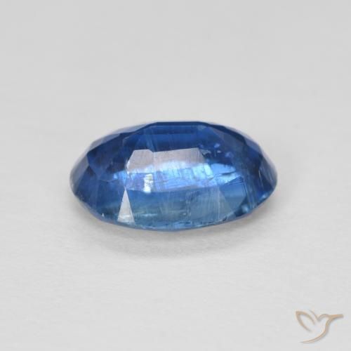 Cianita Azul marino natural de 1.38 ct, Ovalada, SI