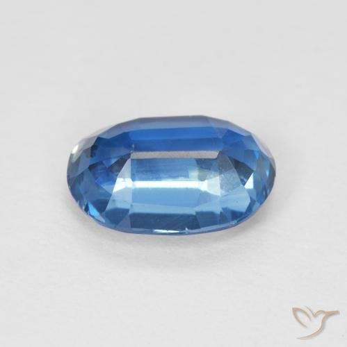 Cianita Azul marino natural de 1.50 ct, Ovalada, SI