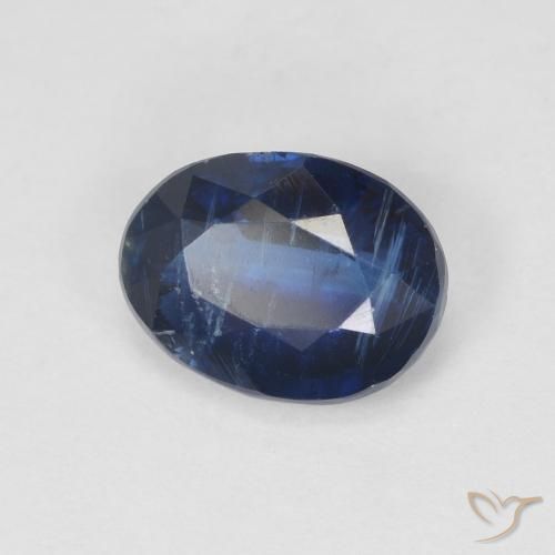 Cianita Azul crepúsculo natural de 1.48 ct, Ovalada, SI