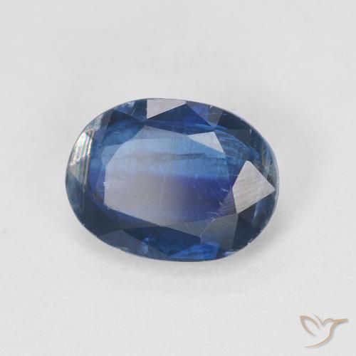 Cianita Azul crepúsculo natural de 1.62 ct, Ovalada, SI