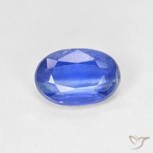 2.21ct Natural Azul real cianita, Ovalada, SI