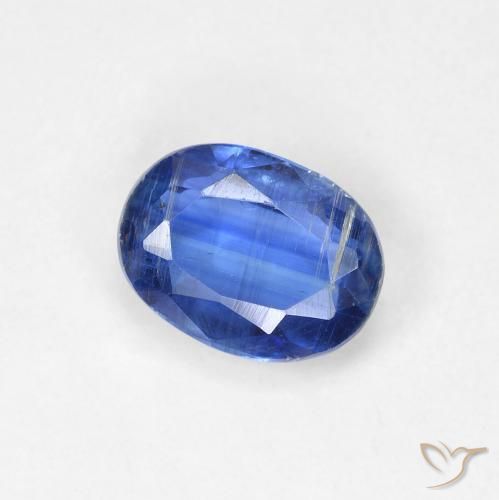 Cianita Azul claro natural de 1.65 ct, Ovalada, SI