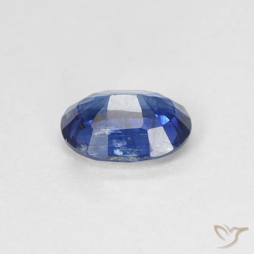 Cianita Azul marino natural de 1.57 ct, Ovalada, SI