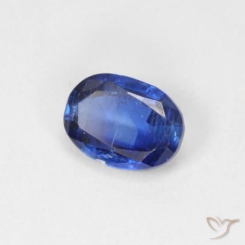 Cianita Azul marino natural de 1.11 ct, Ovalada, SI