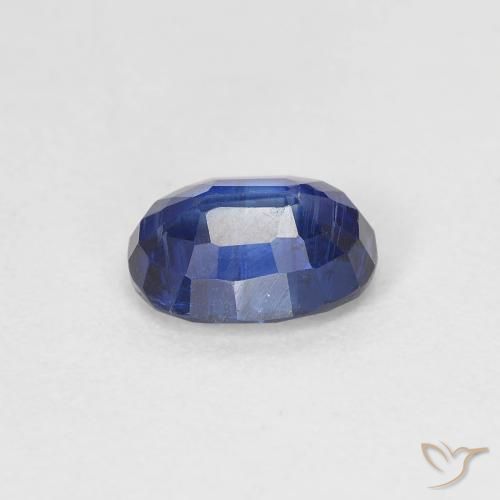 Cianita Azul marino natural de 1.11 ct, Ovalada, SI