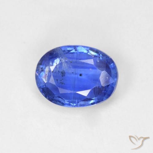 1.49ct Natural Azul real cianita, Ovalada, SI