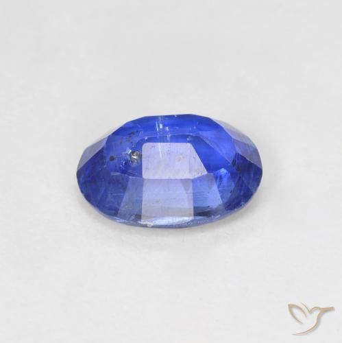 Cianita Azul real natural de 1.49 ct, Ovalada, SI