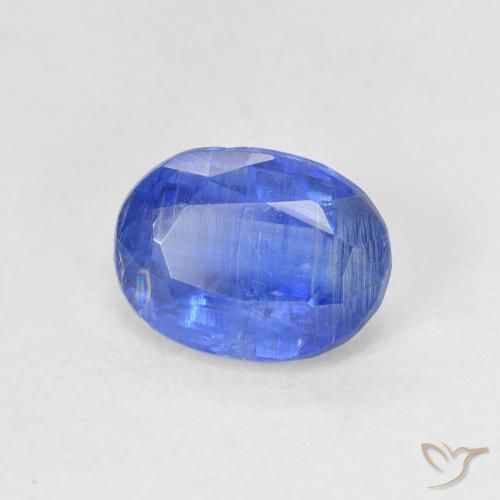 Cianita Azul claro natural de 1.56 ct, Ovalada, SI