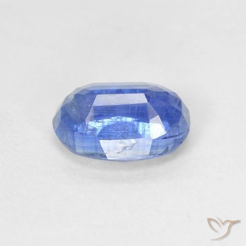 Cianita Azul claro natural de 1.56 ct, Ovalada, SI