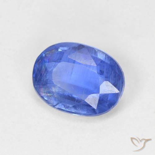 Cianita Azul claro natural de 1.17 ct, Ovalada, SI