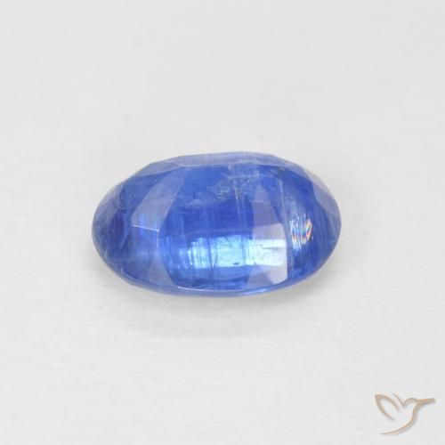 Cianita Celeste natural de 0.96 ct, Ovalada, SI