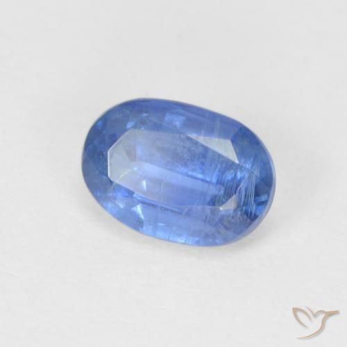 Cianita Celeste natural de 1.07 ct, Ovalada, SI