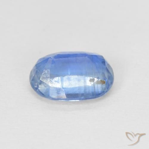 Cianita Celeste natural de 1.07 ct, Ovalada, SI