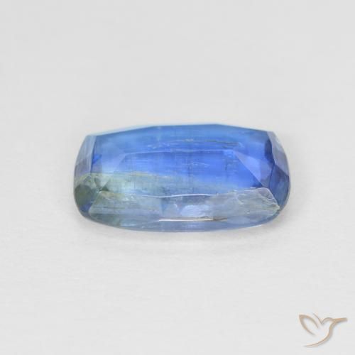 Cianita Azul oscuro natural de 2.46 ct, Forma Cojín, SI