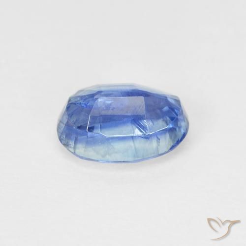 Cianita Azul real natural de 1.20 ct, Ovalada, SI