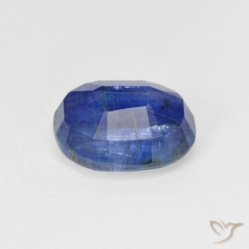 Cianita Azul real natural de 4.04 ct, Corte Óvalo, SI
