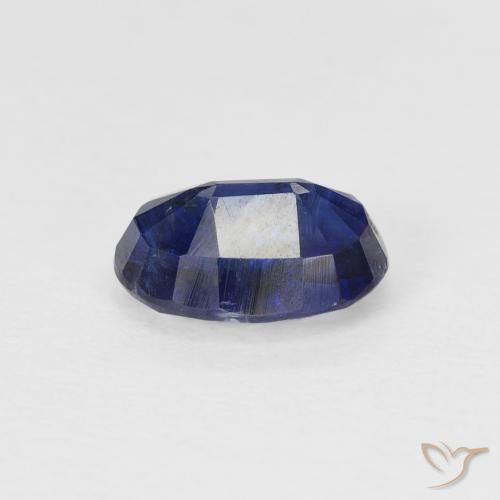 Cianita Azul marino natural de 1.16 ct, Ovalada, SI