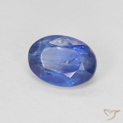 Cianita Azul marino natural de 1.01 ct, Ovalada, SI