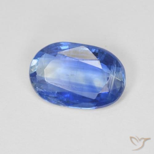 Cianita Azul real natural de 2.47 ct, Ovalada, SI