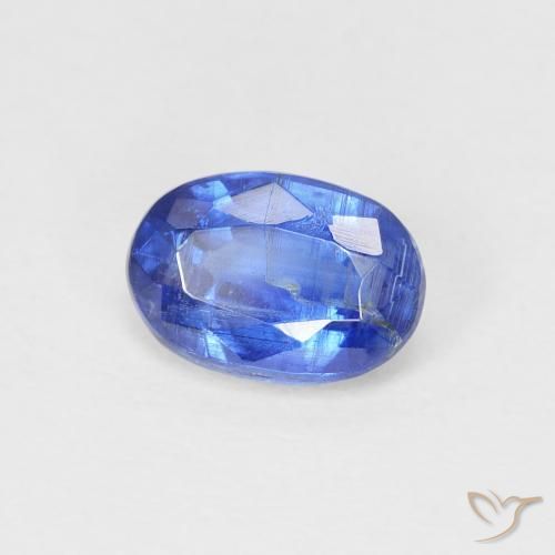 Cianita Azul marino natural de 1.09 ct, Ovalada, SI