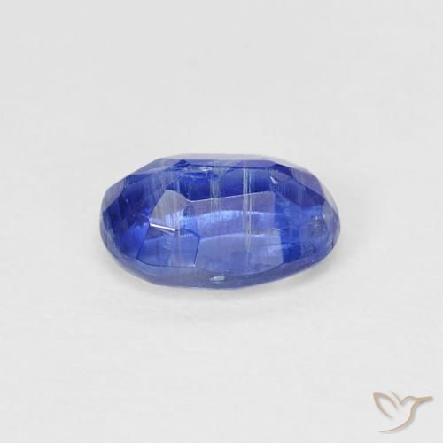 Cianita Celeste natural de 1.12 ct, Ovalada, SI