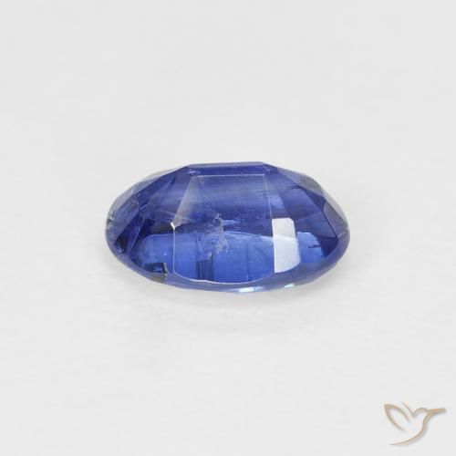 Cianita Azul oscuro natural de 1.00 ct, Ovalada, SI