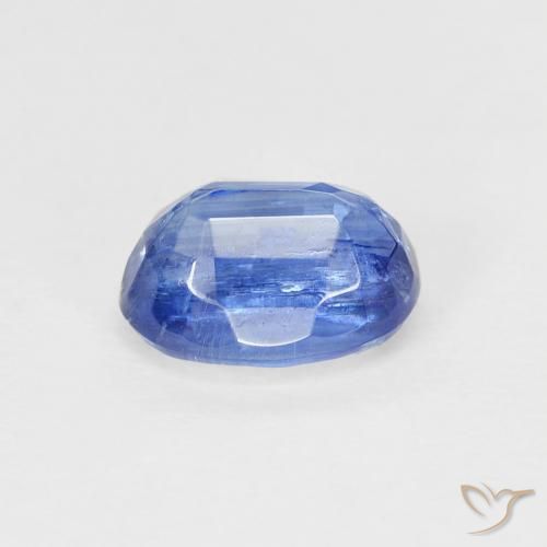 Cianita Celeste natural de 1.38 ct, Ovalada, SI
