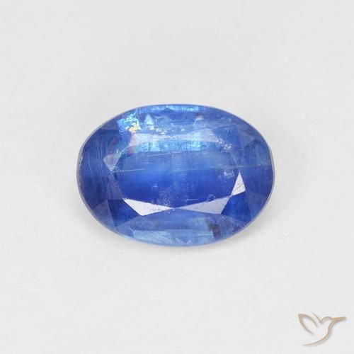 1.05ct Natural Azul claro cianita, Ovalada, SI