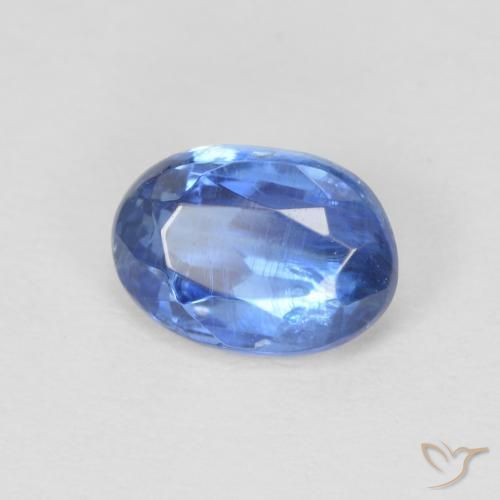 Cianita Azul marino natural de 1.19 ct, Ovalada, SI