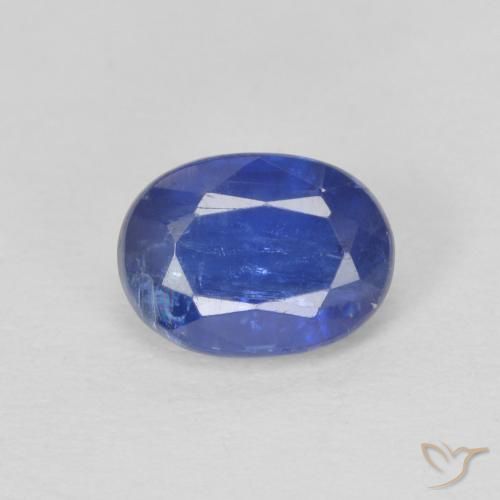 1.10ct Natural Azul real cianita, Ovalada, SI