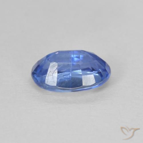 Cianita Azul claro natural de 1.08 ct, Ovalada, SI