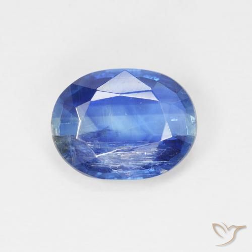 2.72ct Natural Azul real cianita, Ovalada, SI