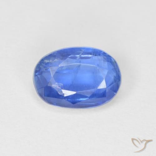 1.10ct Natural Celeste cianita, Ovalada, SI