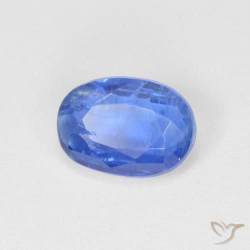 Cianita Celeste natural de 1.10 ct, Ovalada, SI