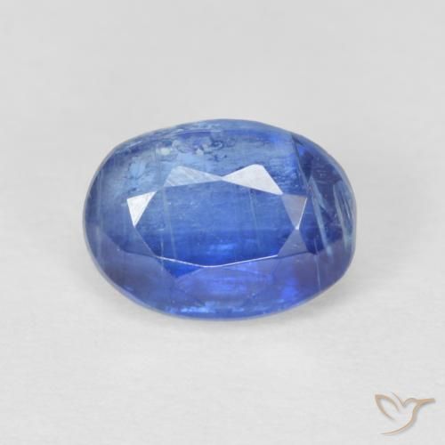 1.21ct Natural Azul marino cianita, Ovalada, SI