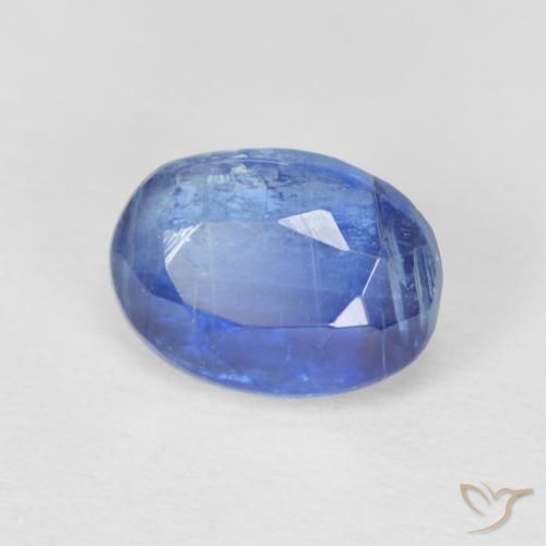 Cianita Azul marino natural de 1.21 ct, Ovalada, SI