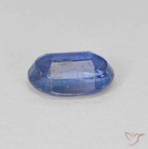Cianita Azul real natural de 1.01 ct, Ovalada, SI